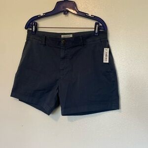 GoodThreads navy pocket chino shorts 30W